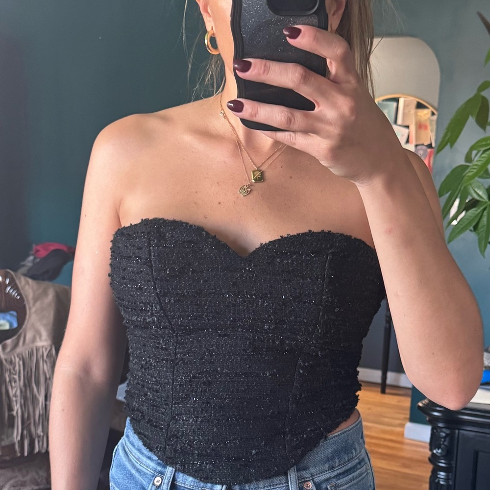 Express black corset